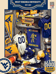 West Virginia Mountaineers NCAA Locker Room 500pc Puzzle