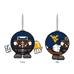 West Virginia Mountaineers Ornament Ball Head