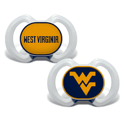 West Virginia Mountaineers Pacifier 2-Pack