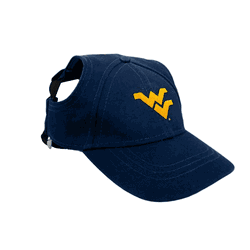 West Virginia Mountaineers Pet Baseball Hat Small