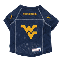 West Virginia Mountaineers Pet Jersey Large