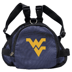 West Virginia Mountaineers Pet Mini Backpack NAVY S