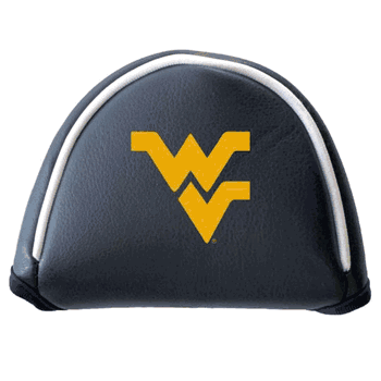 West Virginia Mountaineers Putter Cover - Mallet (Colored)