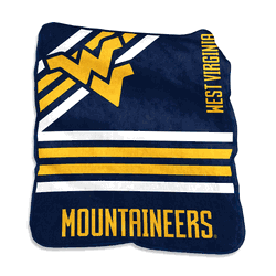 West Virginia Mountaineers Raschel Throw