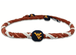 West Virginia Mountaineers Spiral Necklace