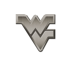 West Virginia Mountaineers Standard Antique Auto Emblem