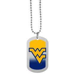 West Virginia Mountaineers Team Tag Necklace
