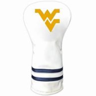 West Virginia Mountaineers Vintage Driver Headcover (White)