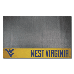 West Virginia Mountaineers Vinyl Grill Mat - 26in. x 42in.
