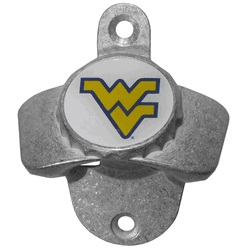 West Virginia Mountaineers Wall Mounted Bottle Opener