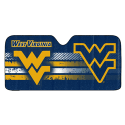 West Virginia Mountaineers Windshield Sun Shade