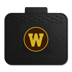Western Michigan Broncos Back Seat Car Utility Mat - 14in. x 17in.