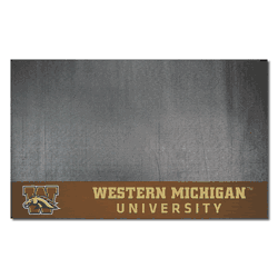Western Michigan Broncos Vinyl Grill Mat - 26in. x 42in.