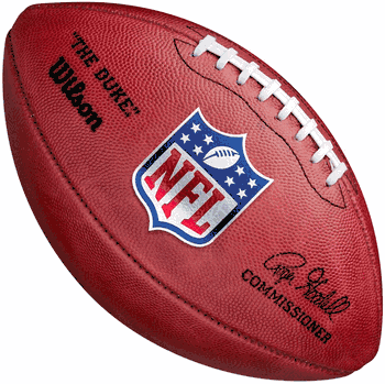 Wilson Official NFL Game Football Goodell