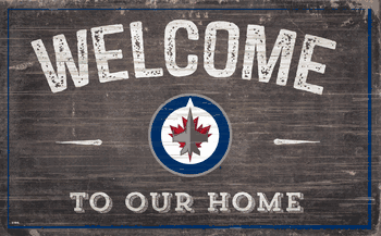 Winnipeg Jets 11x19 Welcome to our Home Sign