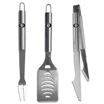 Winnipeg Jets 3 pc Stainless Steel BBQ Set