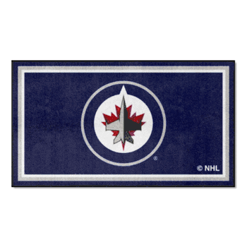 Winnipeg Jets 3ft. x 5ft. Plush Area Rug