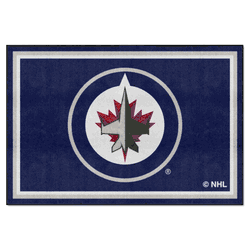 Winnipeg Jets 5ft. x 8 ft. Plush Area Rug
