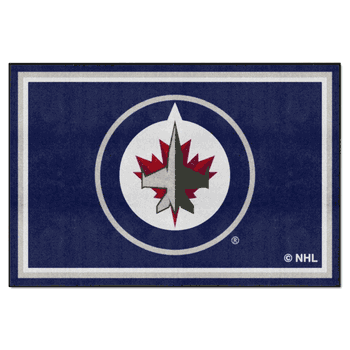 Winnipeg Jets 5ft. x 8 ft. Plush Area Rug