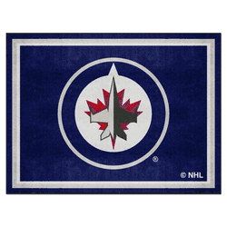 Winnipeg Jets 8ft. x 10 ft. Plush Area Rug