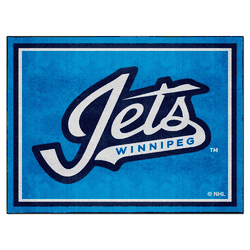 Winnipeg Jets 8ft. x 10 ft. Plush Area Rug