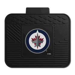 Winnipeg Jets Back Seat Car Utility Mat - 14in. x 17in.