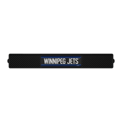 Winnipeg Jets Bar Drink Mat - 3.25in. x 24in.