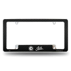 Winnipeg Jets Black 12" x 6" Chrome All Over Automotive License Plate Frame for Car/Truck/SUV