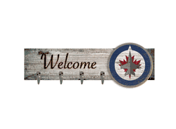 Winnipeg Jets Coat Hanger 6x24