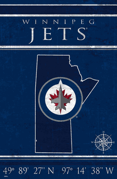 Winnipeg Jets Coordinates 17x26