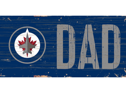 Winnipeg Jets DAD 6x12 Sign