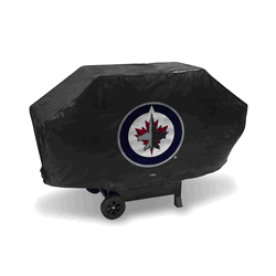 Winnipeg Jets Deluxe Grill Cover (Black)