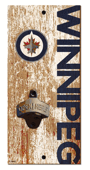 Winnipeg Jets Distressed Bottle Opener