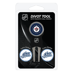 Winnipeg Jets Divot Tool Pack - Signature tool w/ 3 markers