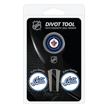 Winnipeg Jets Divot Tool Pack - Signature tool w/ 3 markers