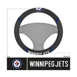 Winnipeg Jets Embroidered Steering Wheel Cover