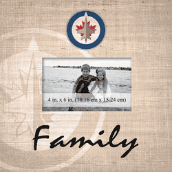 Winnipeg Jets Family Picture Frame