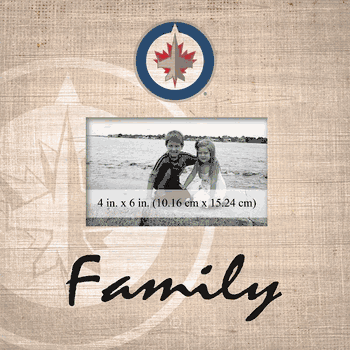 Winnipeg Jets Family Picture Frame