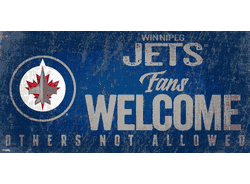 Winnipeg Jets Fans Welcome Sign