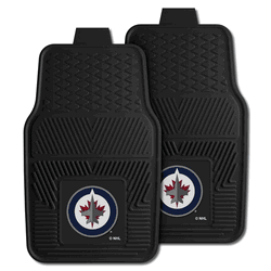 Winnipeg Jets Heavy Duty Car Mat Set - 2 Pieces