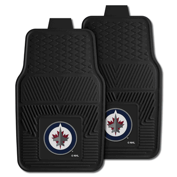Winnipeg Jets Heavy Duty Car Mat Set - 2 Pieces