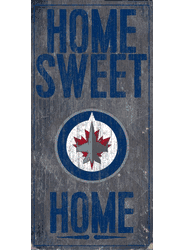 Winnipeg Jets Home Home Sweet Home 6x12