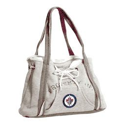 Winnipeg Jets Hoodie Purse Grey