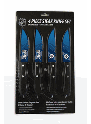 Winnipeg Jets Knife Set - Steak - 4 Pack