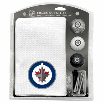 Winnipeg Jets Microfiber Towel Gift Set - 16 x 40 (White)