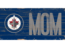 Winnipeg Jets MOM 6x12 Sign
