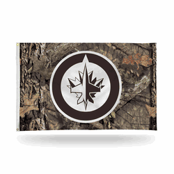 Winnipeg Jets / Mossy Oak Camo Break-Up Country Banner Flag (3X5)