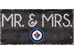 Winnipeg Jets Mr. & Mrs. Sign