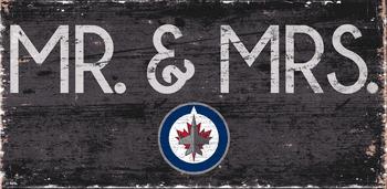 Winnipeg Jets Mr. & Mrs. Sign