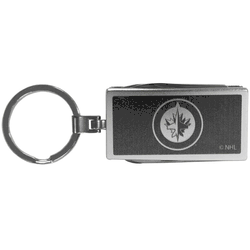 Winnipeg Jets Multi-tool Key Chain, Black